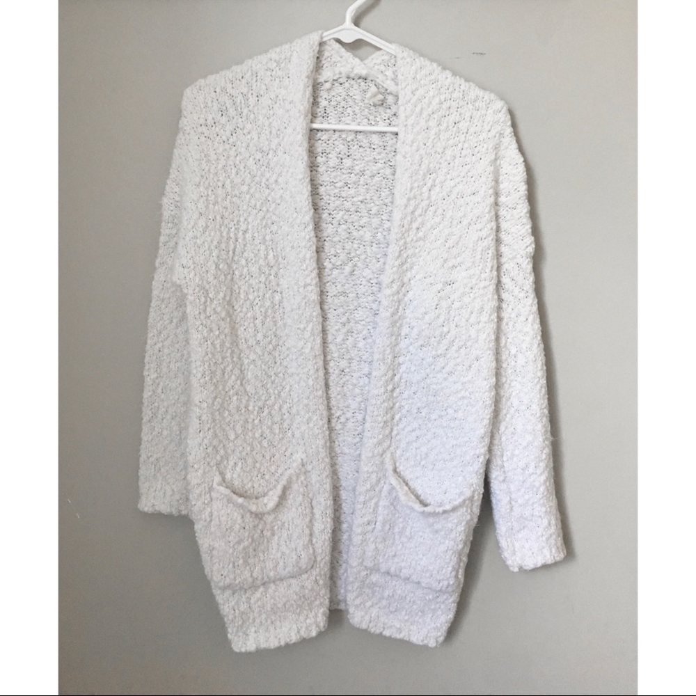 Altar’d State Cozy Ivory Cardigan